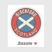 Blackford, Schotland Sticker (Vel)