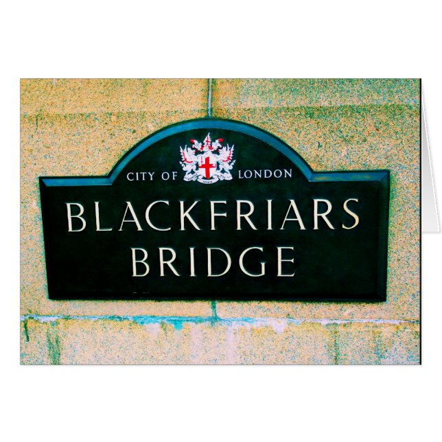 Blackfriars Bridge - City of London (Voorkant Horizontaal)