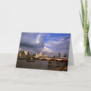 Blackfriars Bridge en St Paul's Cathedral Bedankkaart