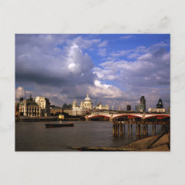 Blackfriars Bridge en St Paul's Cathedral Briefkaart