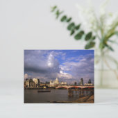 Blackfriars Bridge en St Paul's Cathedral Briefkaart (Staand voorkant)
