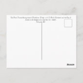 Blackfriars Bridge en St Paul's Cathedral Briefkaart (Achterkant)