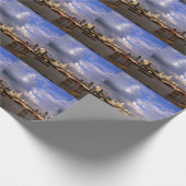 Blackfriars Bridge en St Paul's Cathedral Cadeaupapier (Hoek)