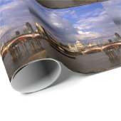 Blackfriars Bridge en St Paul's Cathedral Cadeaupapier (Rol Hoek)