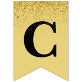 BlackGold Sparkle-Afstudeerder Vlaggetjes (Tweede vlag)