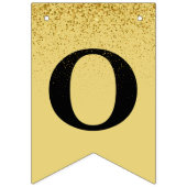 BlackGold Sparkle-Afstudeerder Vlaggetjes (Derde vlag)