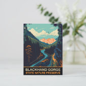 Blackhand Gorge, Nationaal Park, OH, Reizen Briefkaart (Staand voorkant)