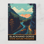 Blackhand Gorge, Nationaal Park, OH, Reizen Briefkaart (Voorkant)