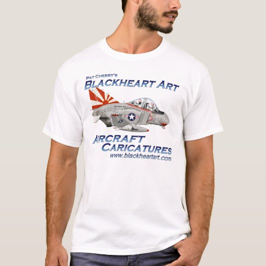 Blackhart Art F4-T-shirt T-shirt (Voorkant)