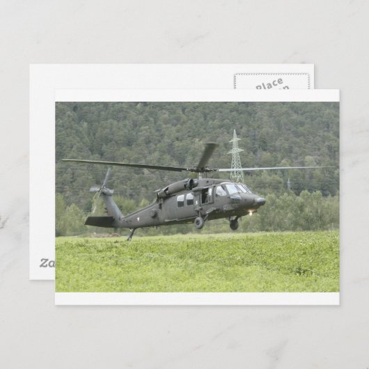 Blackhawk Briefkaart (Voorkant / Achterkant)