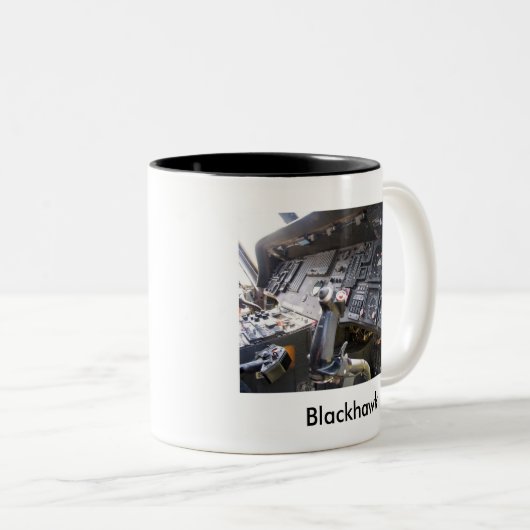 Blackhawk Cockpit, Blackhawk Tweekleurige Koffiemok (Voorkant rechts)