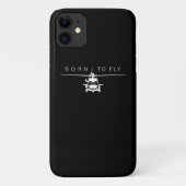 Blackhawk Militaire Luchtvaarthelikopter Pilot Gif Case-Mate iPhone Case (Achterkant)