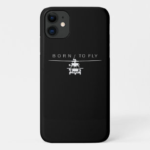 Blackhawk Militaire Luchtvaarthelikopter Pilot Gif Case-Mate iPhone Case