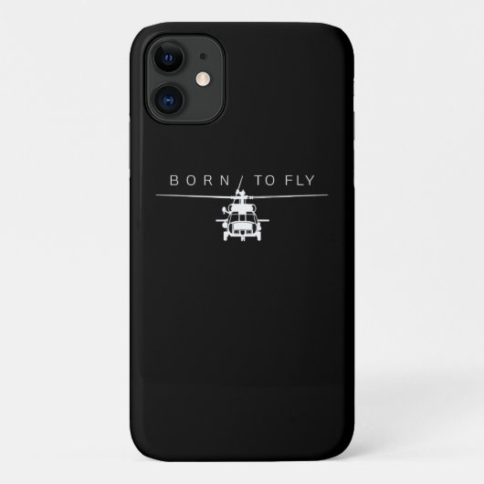 Blackhawk Militaire Luchtvaarthelikopter Pilot Gif Case-Mate iPhone Case (Achterkant)