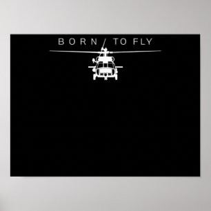 Blackhawk Militaire Luchtvaarthelikopter Pilot Gif Poster