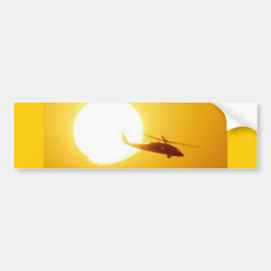 BLACKHAWK SUNSET BUMPERSTICKER