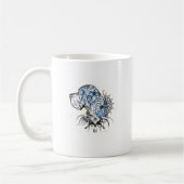 Blackheart Dog van Bordeaux Koffiemok (Links)