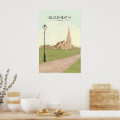 Blackheath Londen Reisposter Poster (Keuken)