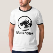 BlackHorse x Three Stripe Life (korte hoes) T-shirt (Voorkant)