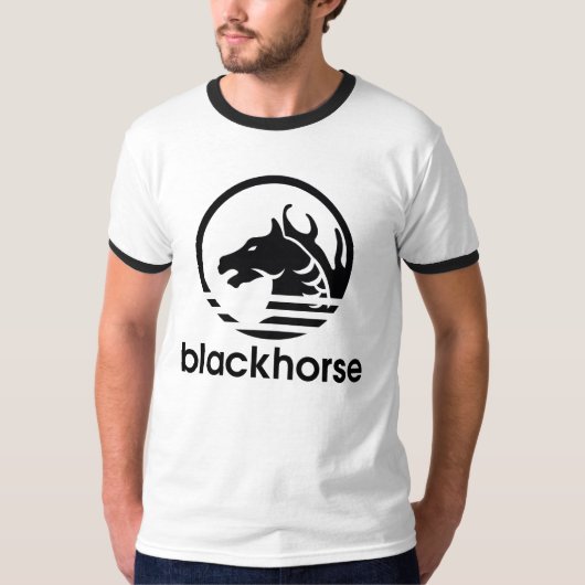 BlackHorse x Three Stripe Life (korte hoes) T-shirt (Voorkant)