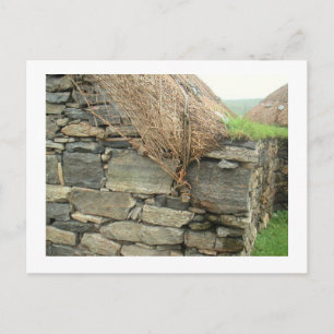 Blackhouse - Gearannan, eiland Lewis Briefkaart