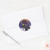 Blackie Fireballa Ronde Sticker (Envelop)