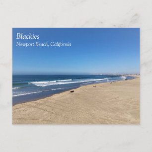 Blackies, Newport Beach, Californië Briefkaart