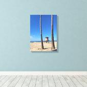 Blackies, Newport Beach, Californië Canvas Afdruk (Insitu (Houten vloer))