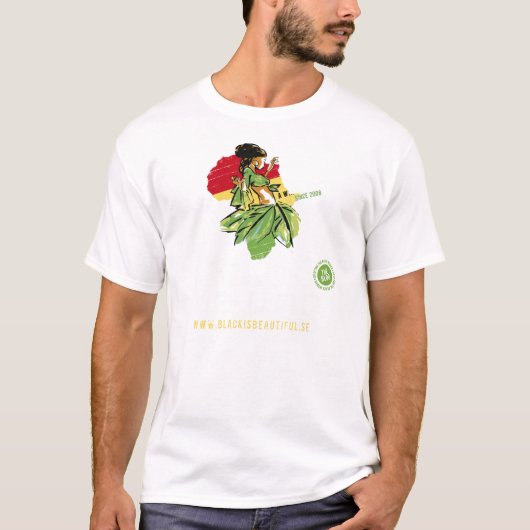 BLACKISBEAUTIFUL.SE T-SHIRT (Voorkant)