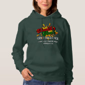 BLACKITY BLACK KAN NIET ACHTERHOUDEN Black History Hoodie (Voorkant)