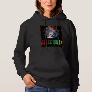 Blackity Black Queen Eracism African American Hist Hoodie