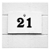 Blackjack 21 foto afdruk (Voorkant)