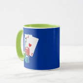 Blackjack - 21 mok (Voorkant links)