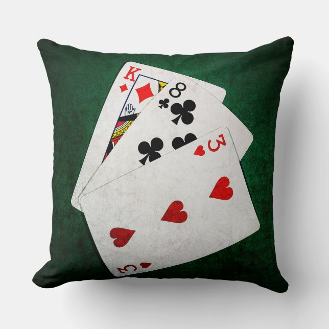 Blackjack 21 point - King, Acht, drie Kussen (Voorkant)