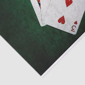 Blackjack 21 point - King, Acht, drie Tissuepapier (Detail)