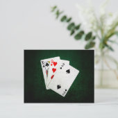 Blackjack 21 point - King, Nine, Two Briefkaart (Staand voorkant)