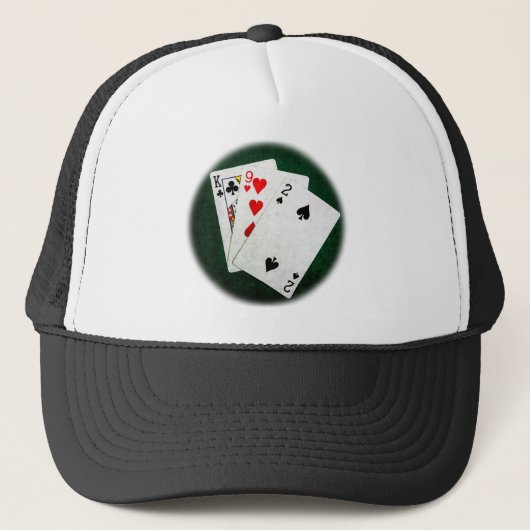 Blackjack 21 point - King, Nine, Two Trucker Pet (Voorkant)