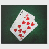 Blackjack 21 punt - Ace, Ten Cadeaupapier (Vlak)
