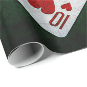 Blackjack 21 punt - Ace, Ten Cadeaupapier (Rol Hoek)