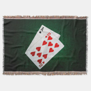 Blackjack 21 punt - Ace, Ten Deken