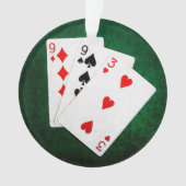 Blackjack 21-punt - Negen, Negen, Drie Ornament (voorkant)