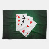 Blackjack 21-punt - Negen, Negen, Drie Theedoek (Horizontaal)