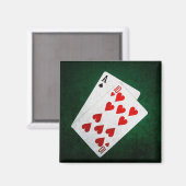 Blackjack 21 punten - Aas, Tien Magneet (Voorkant / Achterkant)