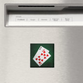 Blackjack 21 punten - Aas, Tien Magneet (Insitu (Vaatwasser))