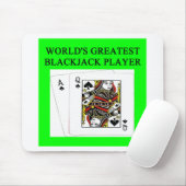 BLACKJACK 21-speler Muismat (Met muis)