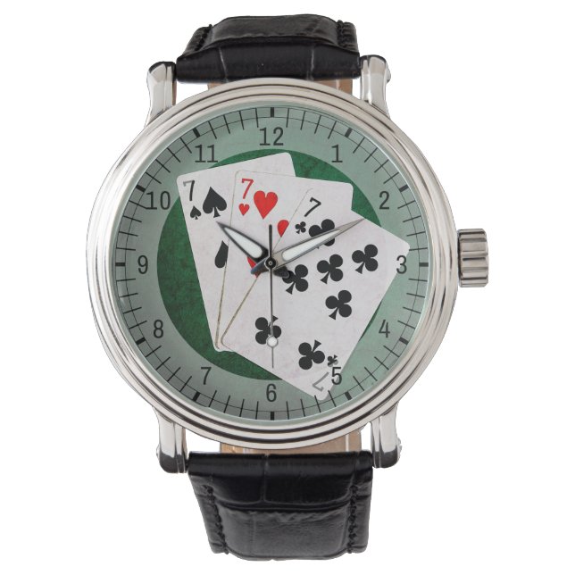 Blackjack 21 - Zeven, Zeven, Zeven Horloge (Voorkant)