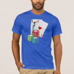 BLACKJACK 21st Birthday Graphic T-shirt<br><div class="desc">Stijlvol en leuk dat je van ons 21ste Birthday Grafisch T-shirt houdt. Het is een geweldige geschenk voor iedereen die eenentwintig wordt.</div>