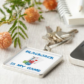 BLACKJACK IS MIJN GAME SLEUTELHANGER (Zijkant)