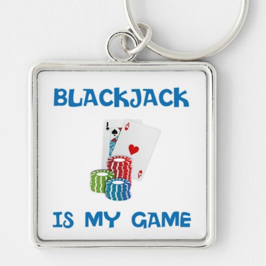 BLACKJACK IS MIJN GAME SLEUTELHANGER (Voorkant)