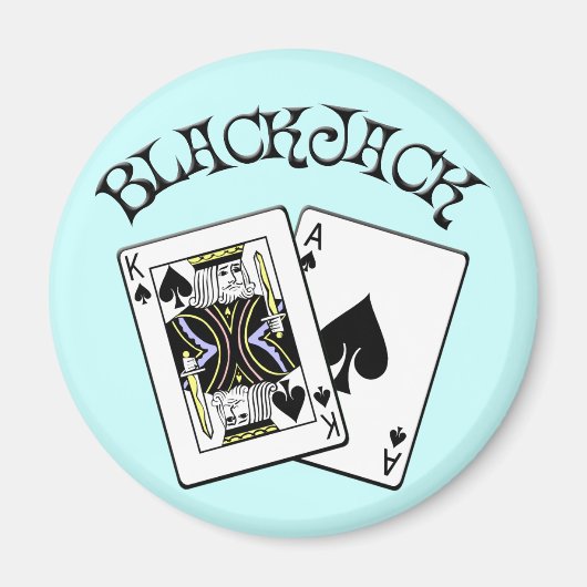 BLACKJACK MAGNEET (Voorkant)